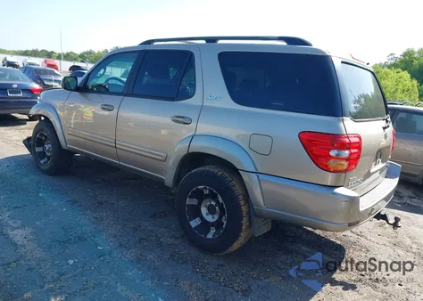 2004 Toyota Sequoia Sr5 V8 z USA, uszkodzony, nr VIN 5TDZT34A94S213809